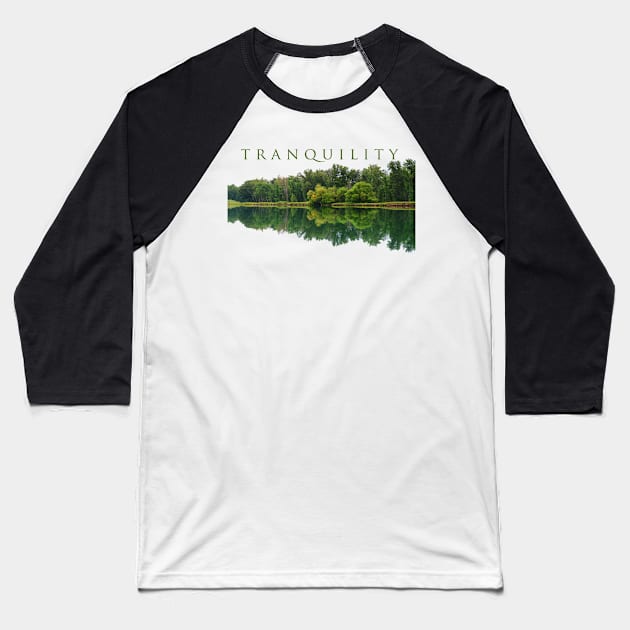 Tranquility Baseball T-Shirt by Whisperingpeaks